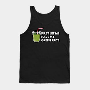 Vegan Green juice Tank Top